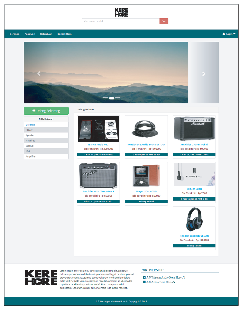 KereHore Home Page